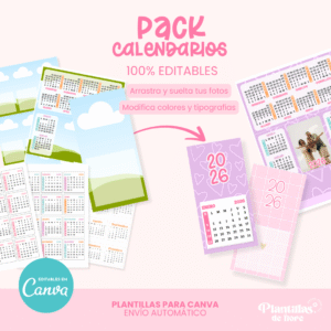 📆 Pack Calendarios ✨