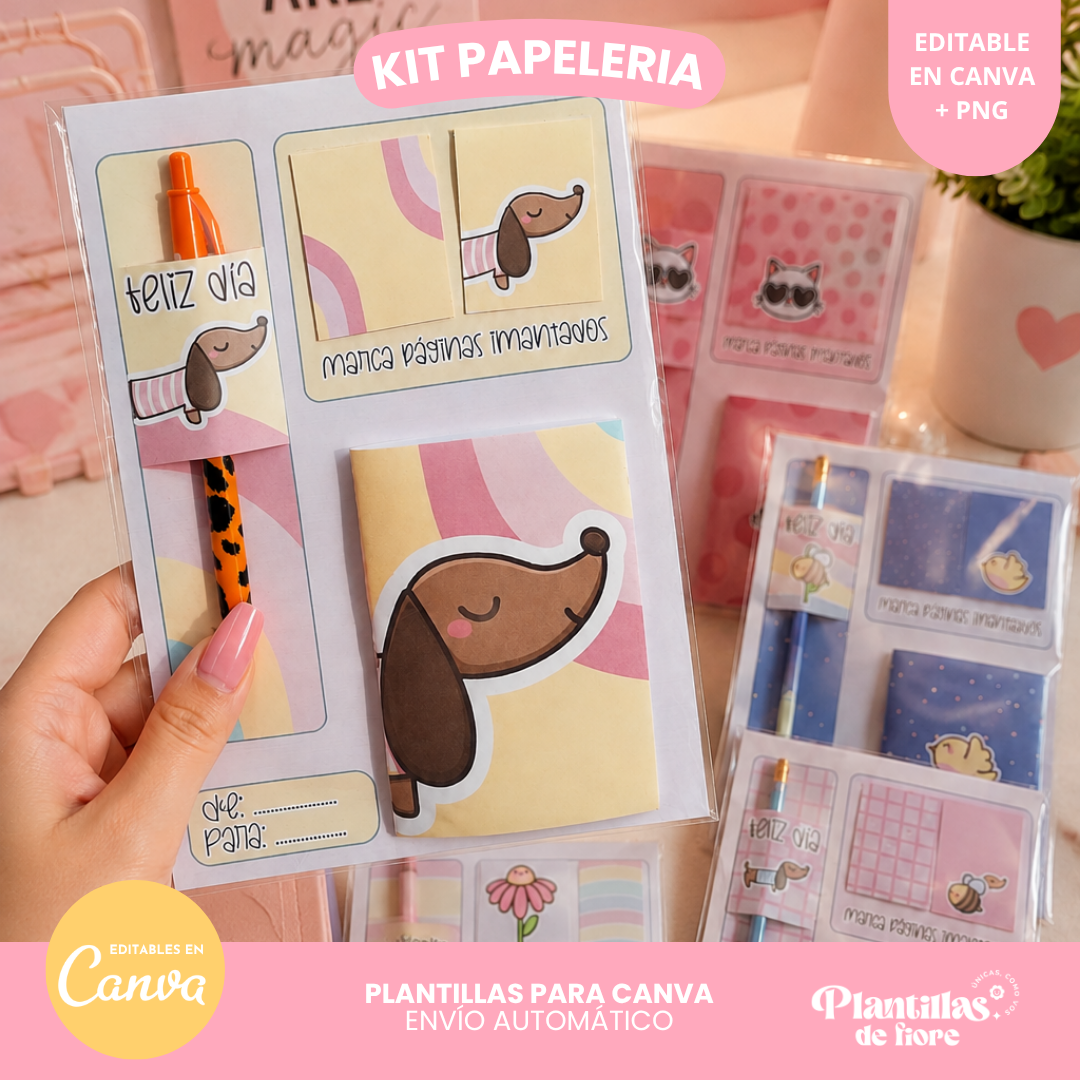 Mockup KIT PAPELERIA