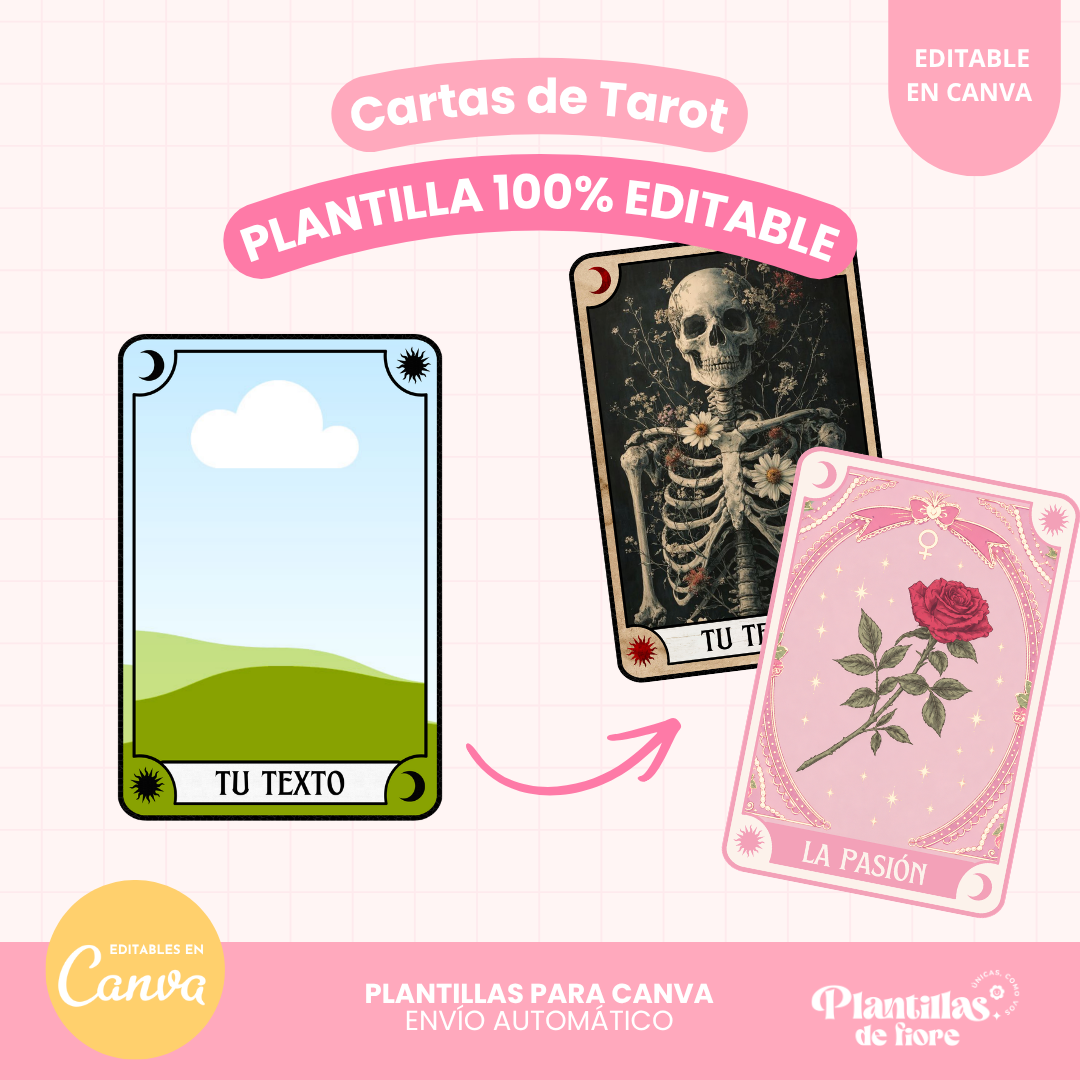 Mockups - Cartas de tarot